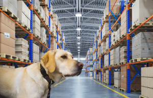 Commercial freight Services | K9 Air Cargo Screening Dog