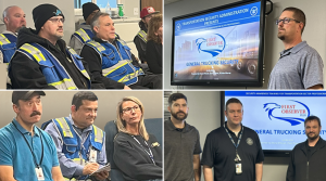 Commercial Freight Services hosts TSA First Observer Plus trainers at CFS facility near DTW.