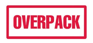 Overpack Label  | Air Cargo | Dangerous Goods 